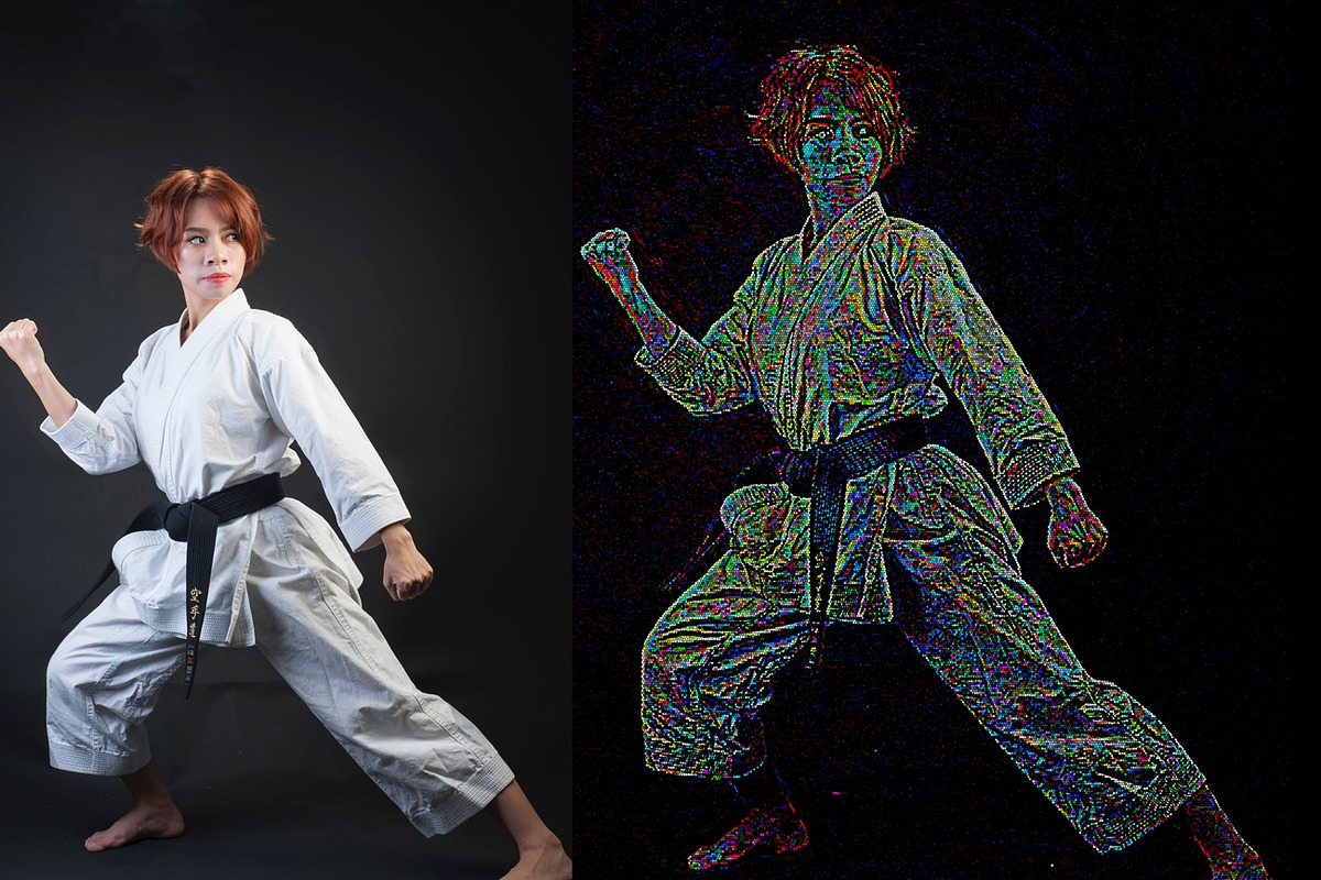 Colorful Pixel Art Action, an Action Add-On by MRI STUDIO (Photo 7 of 14)