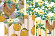 8 patterns Farmhouse set, a Pattern Graphic by NayaChu (Thumbnail 12 of 20)