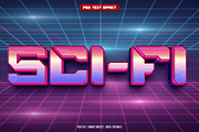 Sci-fi 3D editable text effect, a Layer Style Add-On by Hello Muh (Thumbnail 1 of 2)