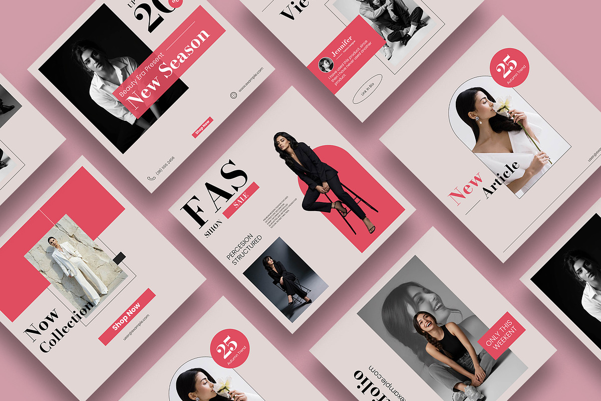 Social Media Kit Template, a Social Media Template by TemplateFolio-Shop (Photo 2 of 3)