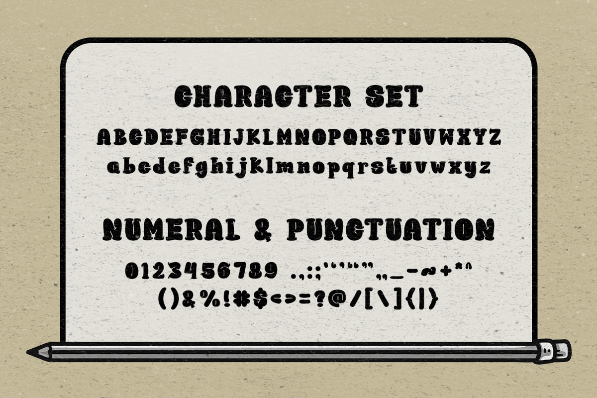 Goof Ball - Sporty Cartoon Font, a Sans Serif Font by Modestype Studio (Photo 4 of 11)