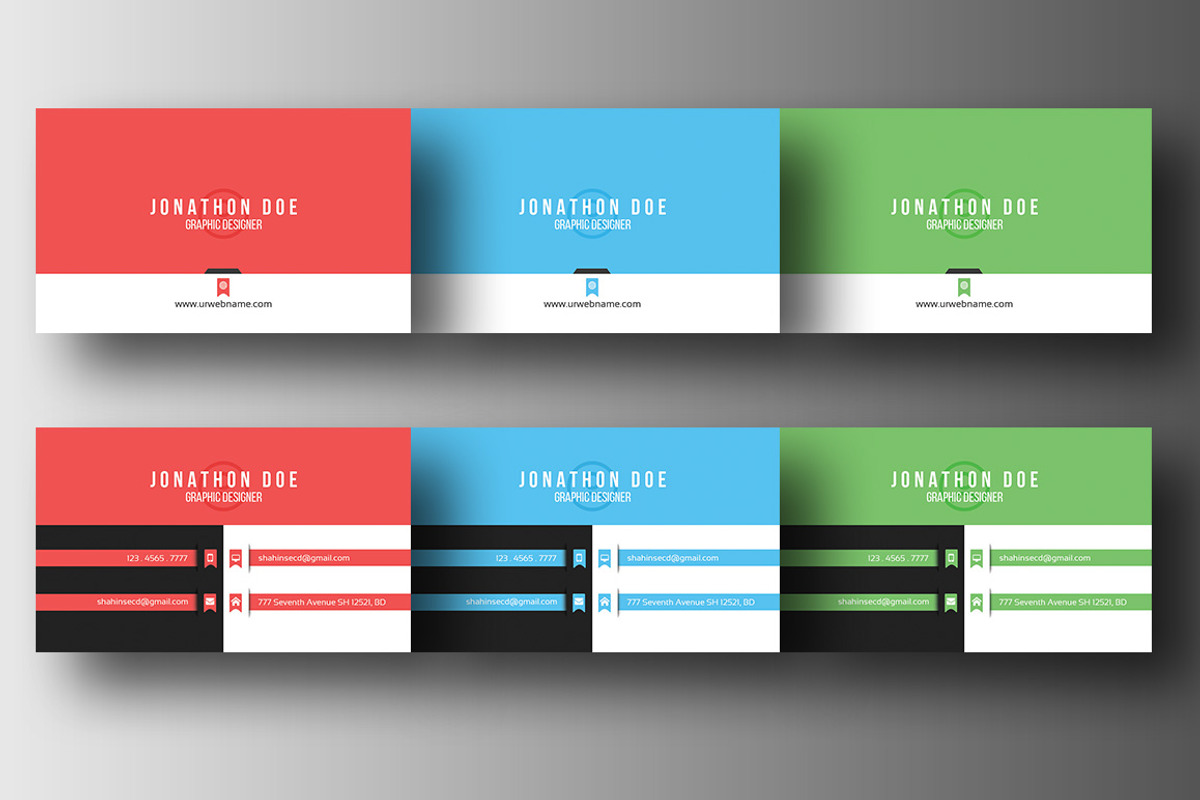 200 BUSINESS CARDS(BUNDLE) ONLY $59, a Business Card Template by DesignGhar (Photo 3 of 21)