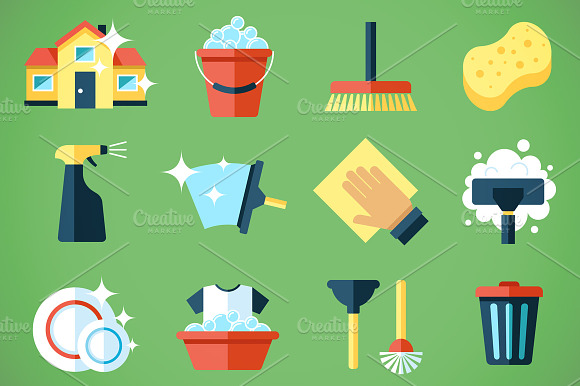 Cleaning Icons