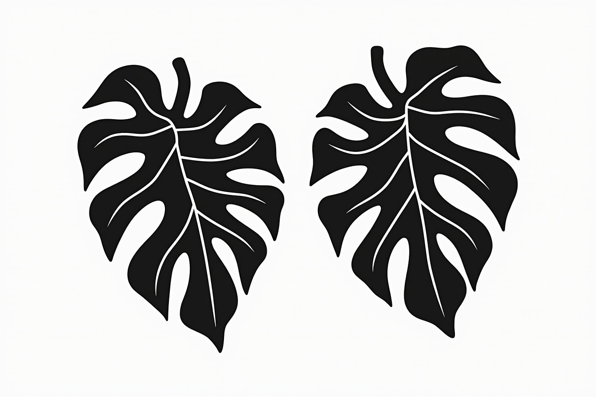 Leaf Earring Silhouette Bundle, an Object Graphic by Creativeshirt (Photo 6 of 16)