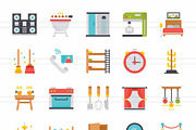 Home Flat Multicolor Icons, an Icon by IconBunny (Thumbnail 2 of 2)