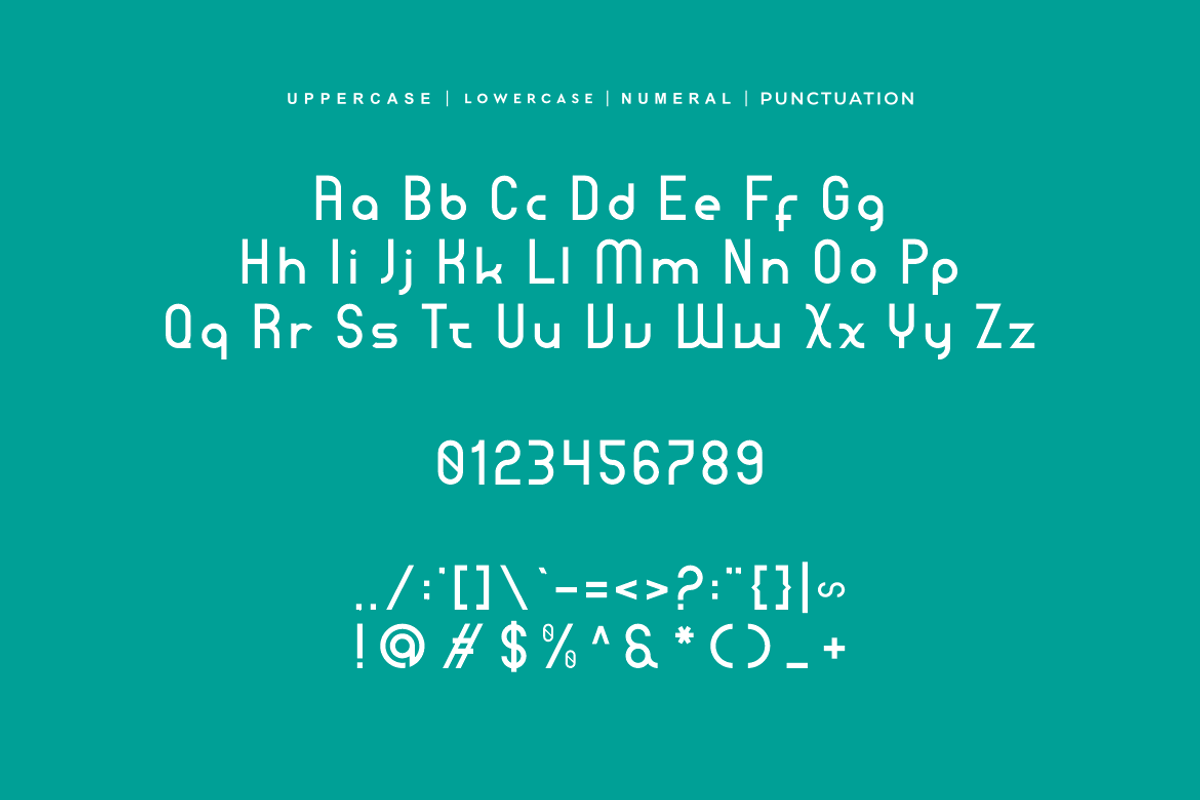 Xelgos - Corporate Logo Font, a Sans Serif Font by QR Design Studio (Photo 7 of 8)