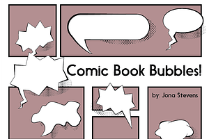 Comic Book Bubbles, a Graphic by jona.stevens