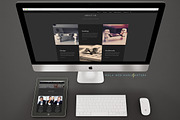 SIMPLE - Portfolio/Agency Theme, a Bootstrap Template by mWm Themes (Thumbnail 3 of 4)