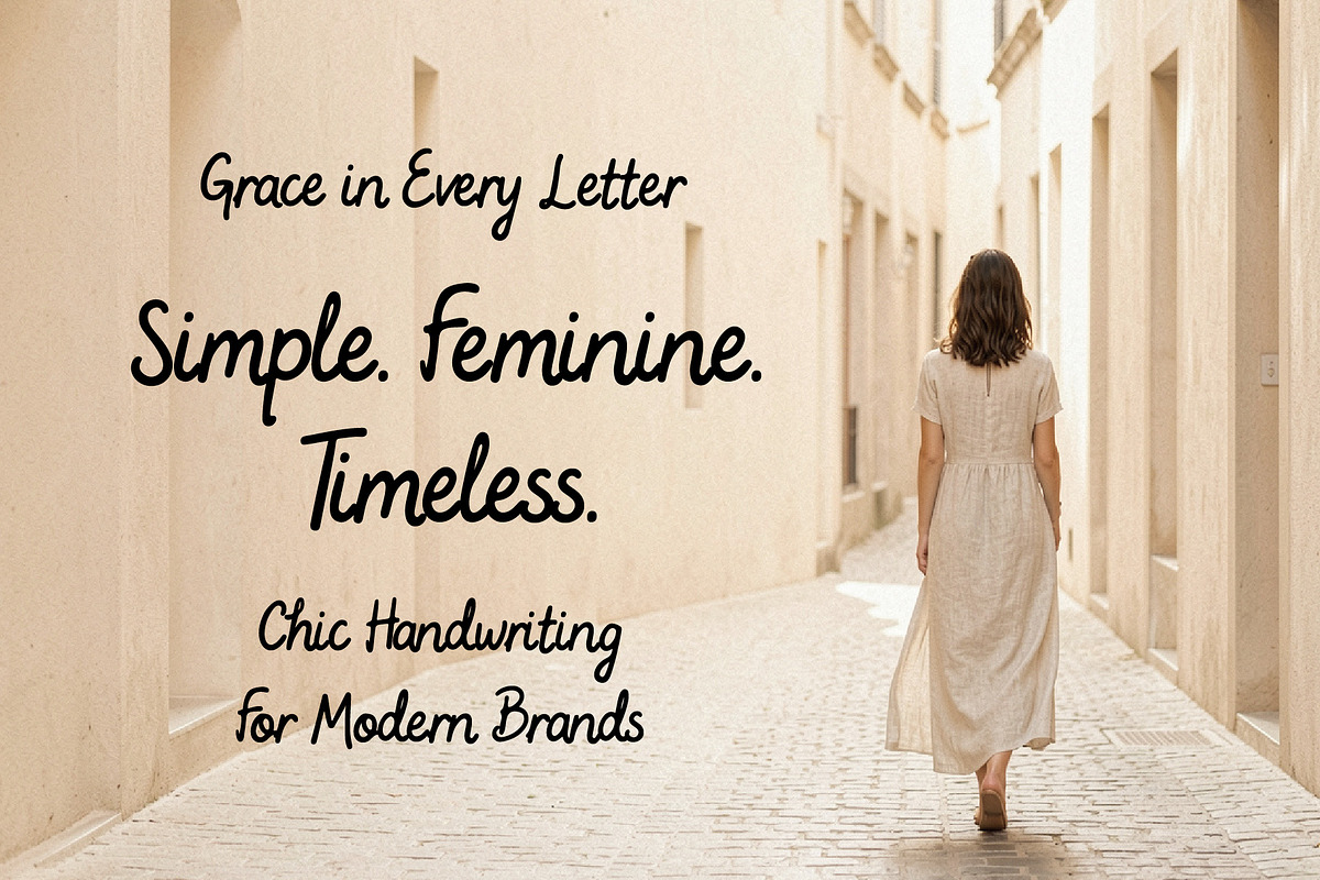 Marsigna - Simple Feminine Timeless, a Script Font by HypeWorksCo (Photo 14 of 18)