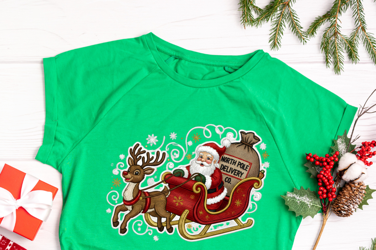 Knitted Santa Reindeer PNG Bundle, an Object Graphic by Digi_Design_World (Photo 6 of 6)