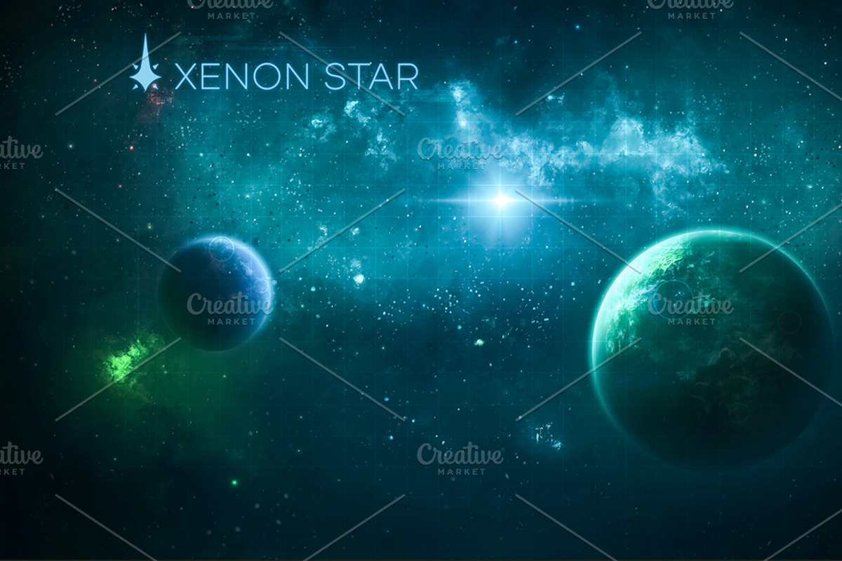 Xenon Star, a Graphic by Kodiak Graphics (Photo 2 of 19)