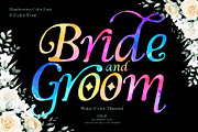 Bride and Groom, a Script Font by BBtypeStudios (Thumbnail 1 of 11)