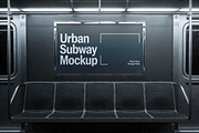 Urban Subway Billboard Mockup, an Advertising Mockup by Pitchlook.Studio (Thumbnail 2 of 4)