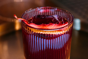 Negroni glass alcoholic drink cocktail mix pub, a Food & Drink Photo by Photo Drive Studio