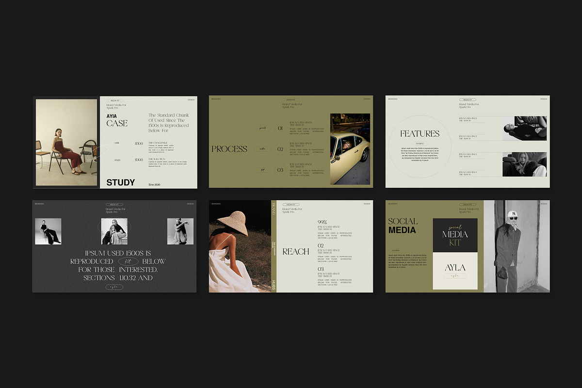 Media Kit Presentation Template preview 6