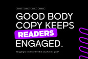 Modern Sans Serif Family - Balimo, a Sans Serif Font by Arterfak Project (Thumbnail 8 of 12)