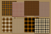 Autumn Checks, Seamless Patterns, a Pattern Graphic by Sveta Aho (Thumbnail 2 of 2)