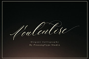 Voulentire Black Friday, a Script Font by pineungtype (Thumbnail 1 of 8)