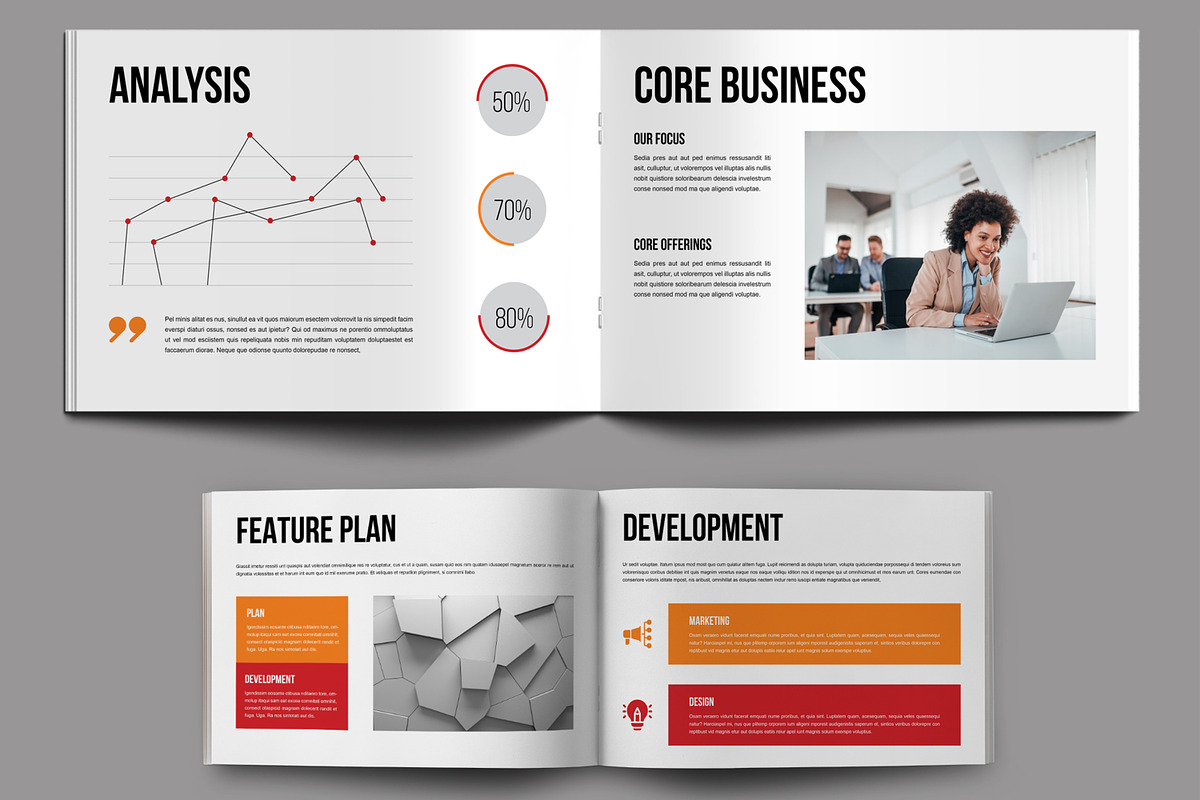 Business Brochure Design Layout, a Brochure Template by MightyDesign (Photo 5 of 8)