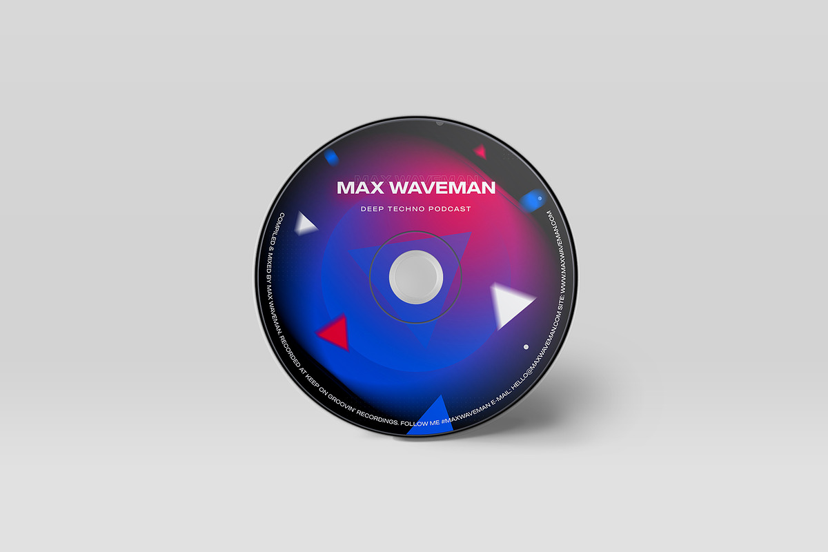 DJ Mixtape / Album CD Cover Artwork, a Print Template by vinyljunkie (Photo 3 of 6)