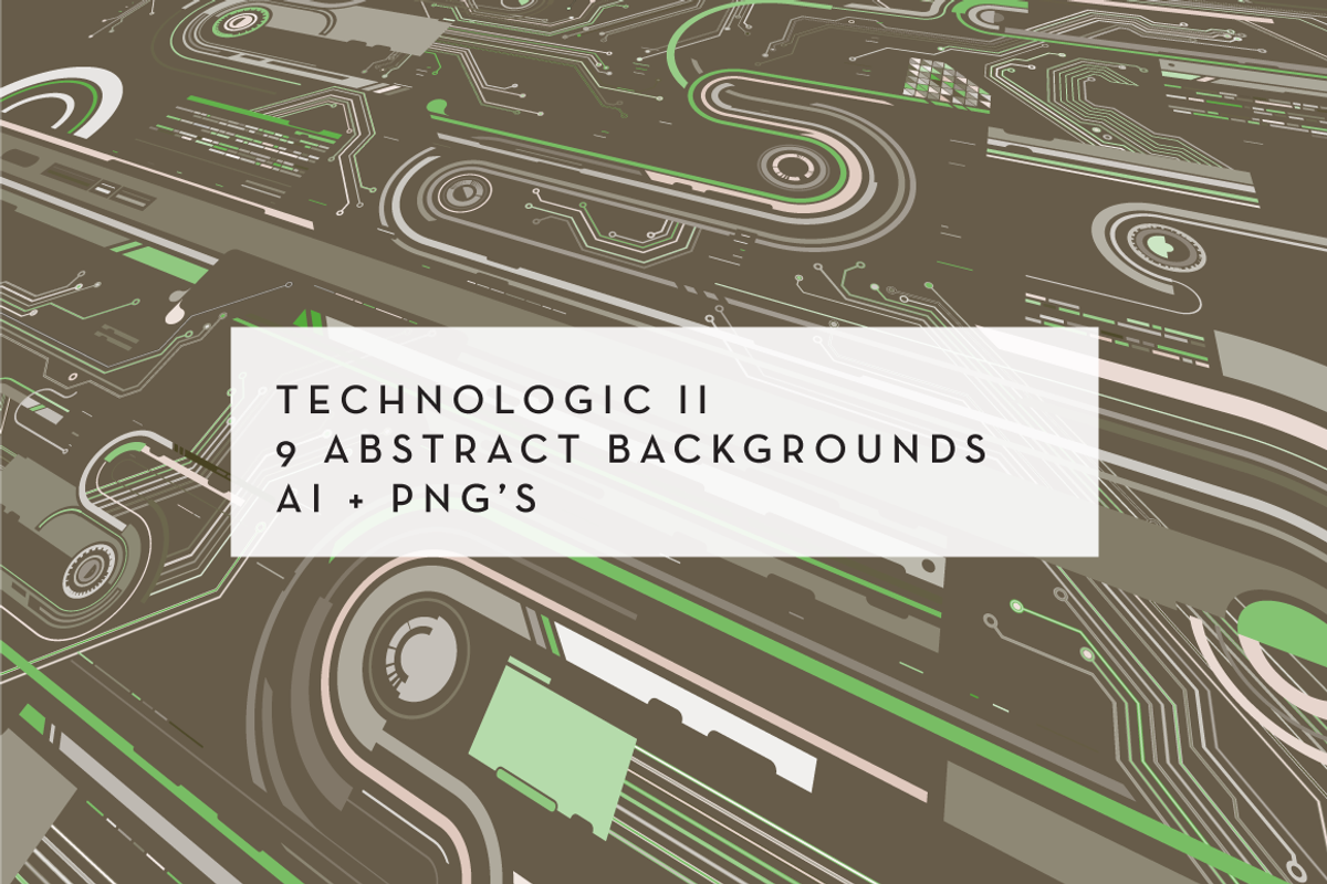 abstract technology backgrounds, a Technology Illustration by vekstok (Photo 6 of 9)