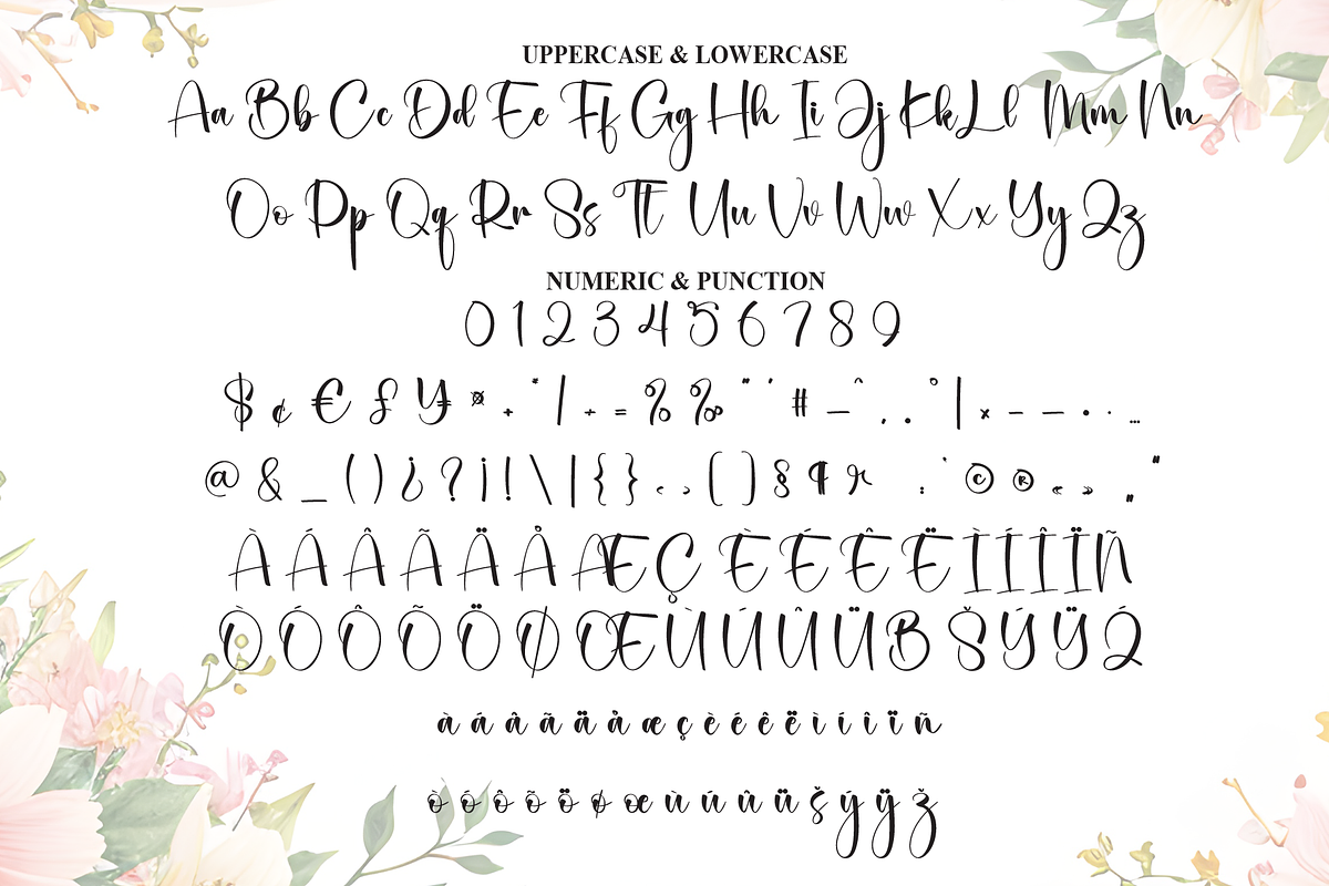 Angela | Script Font, a Handwritten Font by Scratchones (Photo 7 of 9)