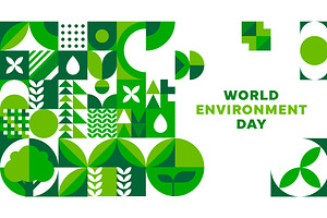 World environment day poster, a Seasonal Illustration by Buch&Bee