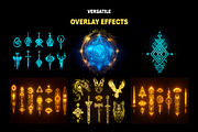240+ Magic Hieroglyph Overlay Effect, an Object Graphic by Mikel Blazgad (Thumbnail 2 of 11)