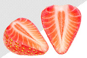8 cut strawberries, an Object Graphic by Fruits+Veggies (Thumbnail 4 of 6)