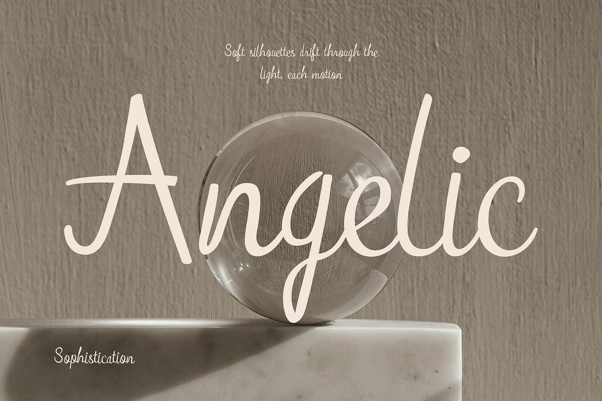 CS Blushing – Script Font, a Script Font by Craft Supply Co. (Photo 4 of 8)