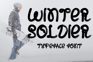Winter Soldier Display Font