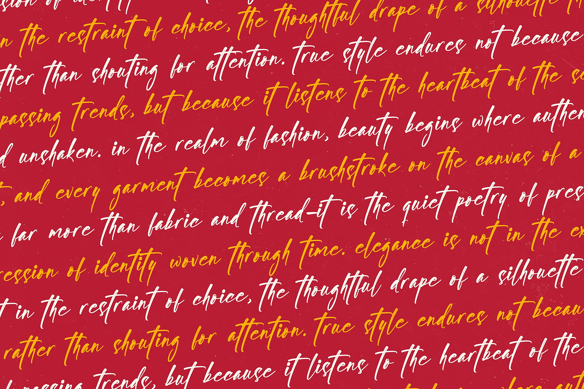 Highustle Modern Brush Font, a Script Font by stylishtype.co (Photo 14 of 20)