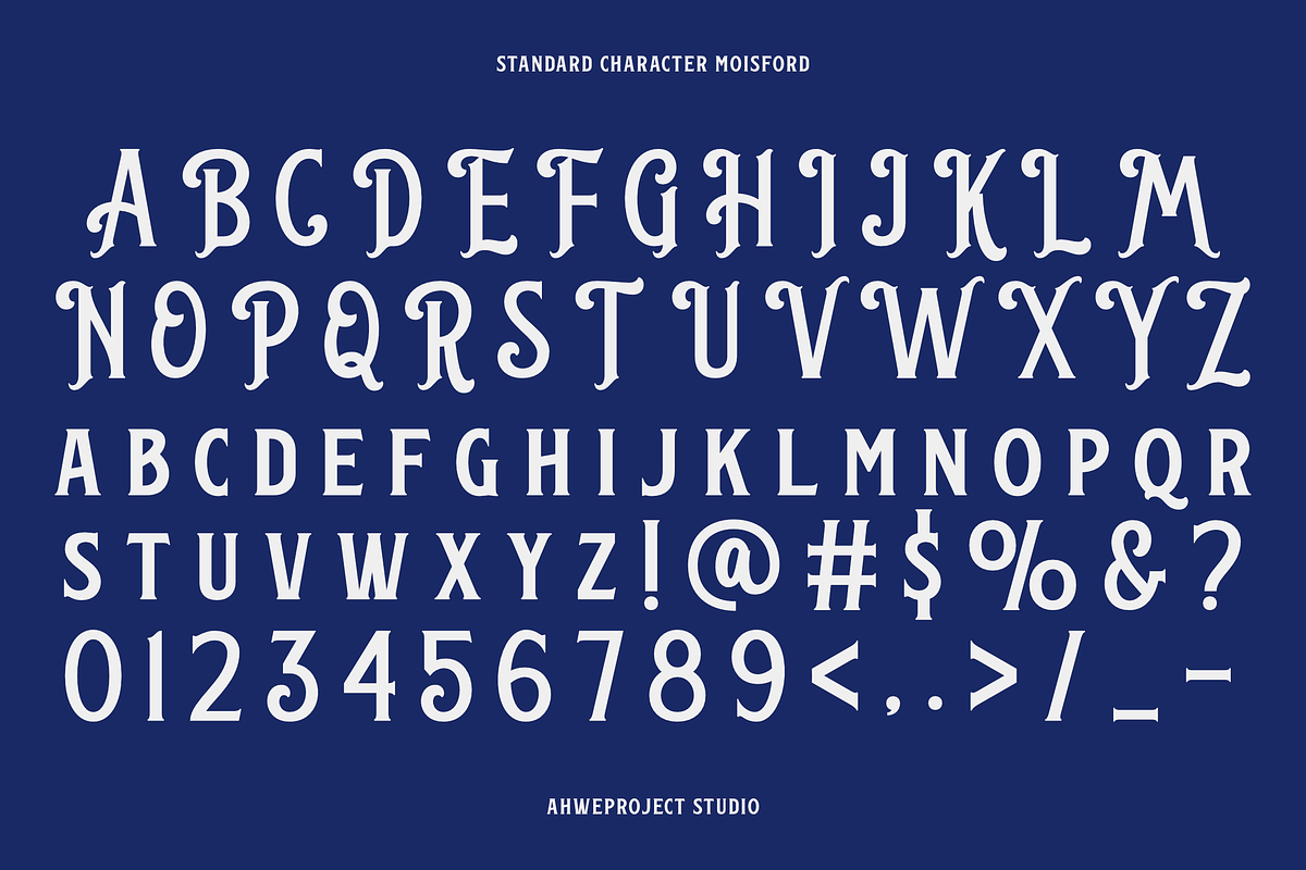 Moisford, a Serif Font by ahweproject (Photo 3 of 7)