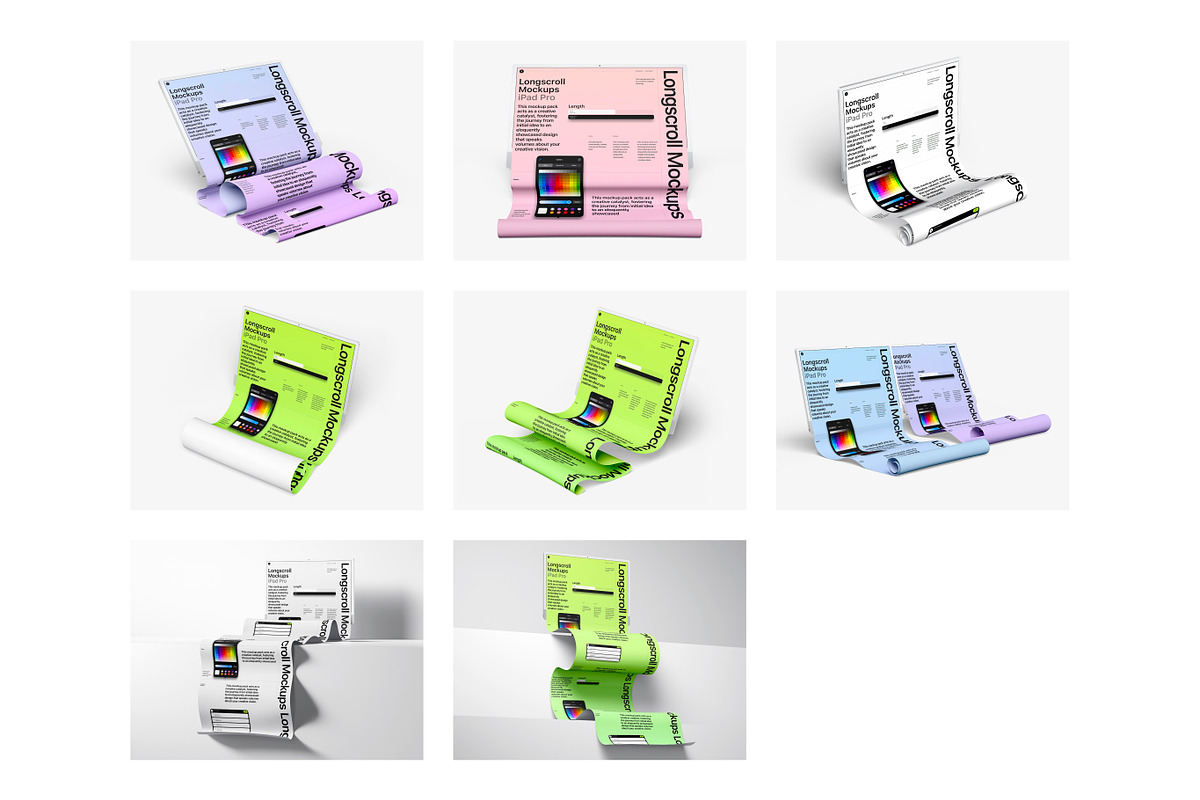 iMac 24 inch Longscroll Mockups, a Mac Mockup by ls.graphics (Photo 2 of 10)