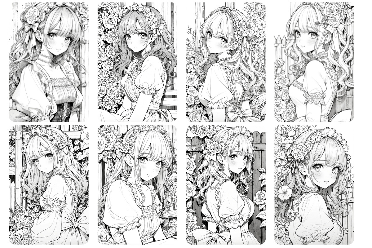 Fantasy Garden Maidens Vol 1, a Person Illustration by Little Minds (Photo 2 of 2)