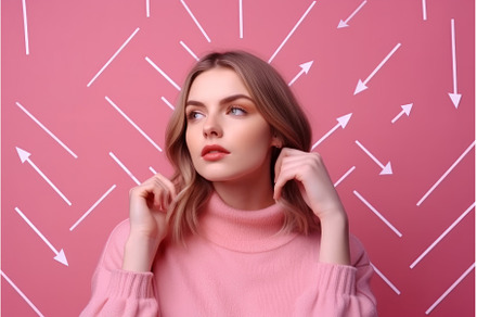 Woman choice profession. Generate AI, a Person Photo by Ylivdesign
