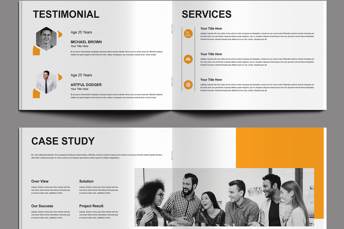 Business Proposal Design, a Brochure Template by MightyDesign (Photo 4 of 8)