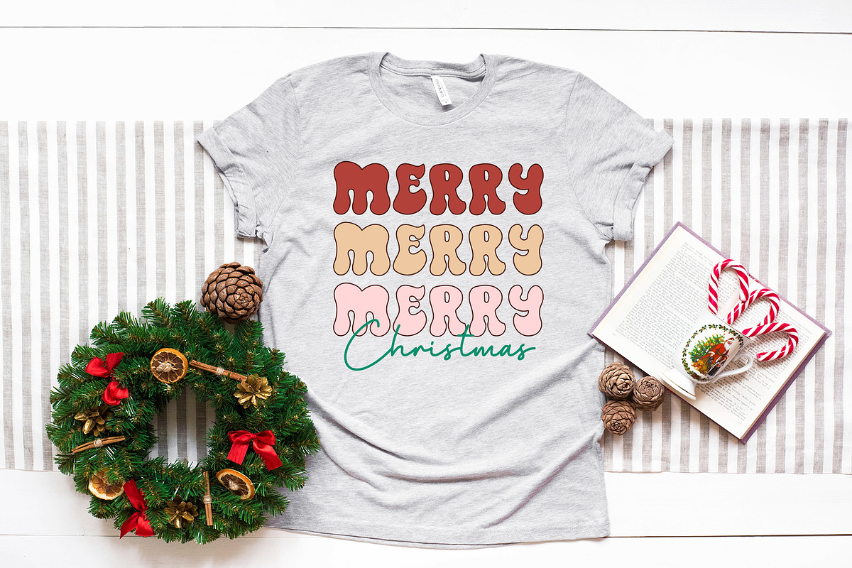Retro Christmas SVG Bundle, a Graphic by CraftlabSVG (Photo 11 of 15)