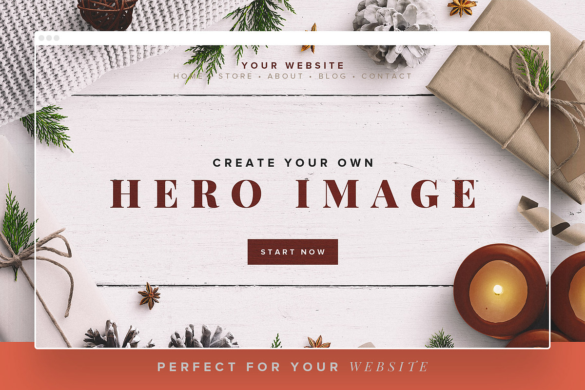 Winter Scene Creator Bundle, a Books & Magazine Mockup by Custom Scene (Photo 6 of 32)