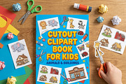 Clipart for Kids Animals & Buildings, an Animal Illustration by Image for Sale (Thumbnail 1 of 3)