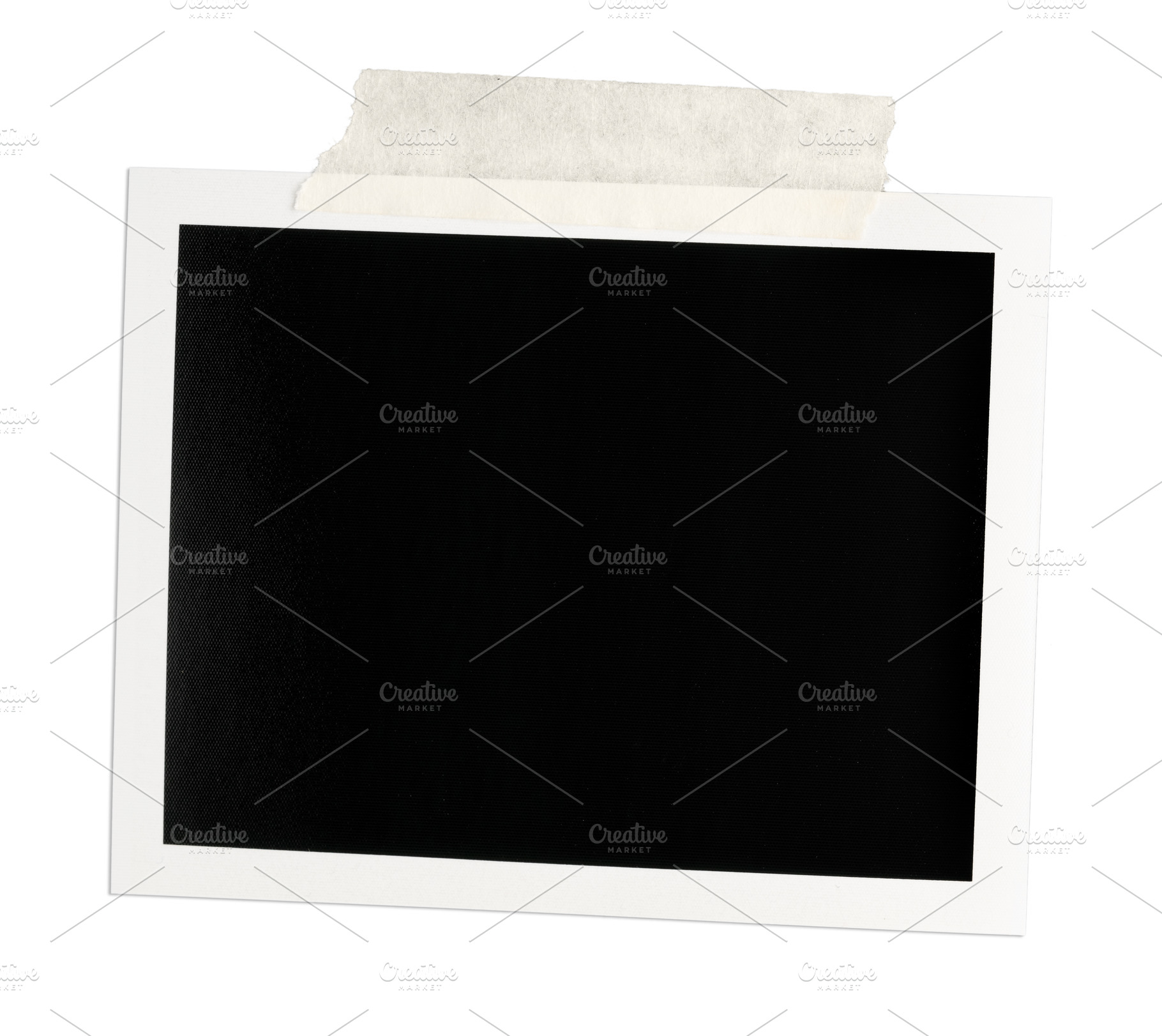 Blank Vintage instant photo frame, a Background Photo by Formatoriginal photo
