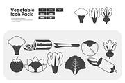 Vegetable Icon Pack, a Solid Icon by erifqizeicon (Thumbnail 2 of 3)