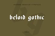Beloid - Gothic Blackletter Font, a Blackletter Font by Colt Type Co (Thumbnail 5 of 5)