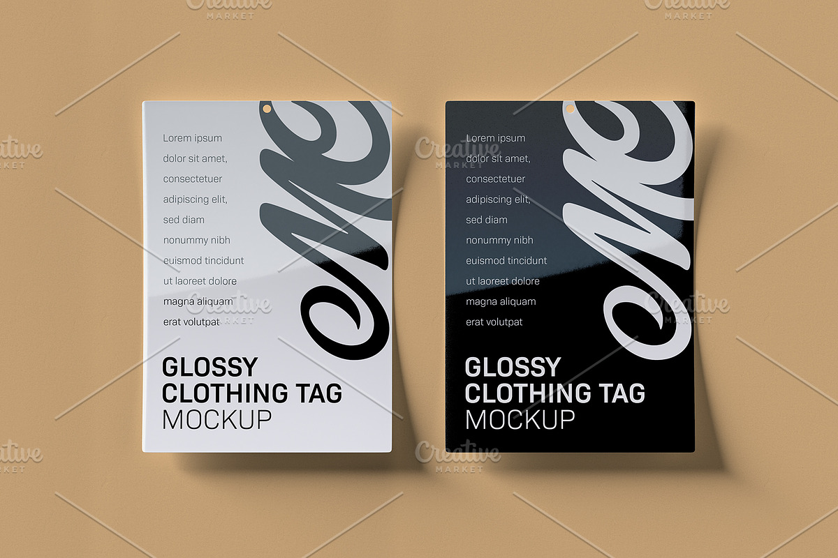 Set of Kraft Tag Labels Mockup, an Apparel Mockup by Black Cat Studio (Photo 12 of 18)