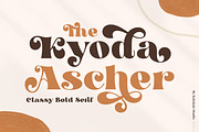 Kyoda Ascher, a Sans Serif Font by Kulokale (Thumbnail 1 of 10)