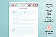 Event Planner Contract & Forms IF267, a Stationery Template by InstantForms (Thumbnail 3 of 3)