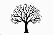 Nature Tree Silhouette Bundle, an Illustration by jahid234 (Thumbnail 3 of 9)