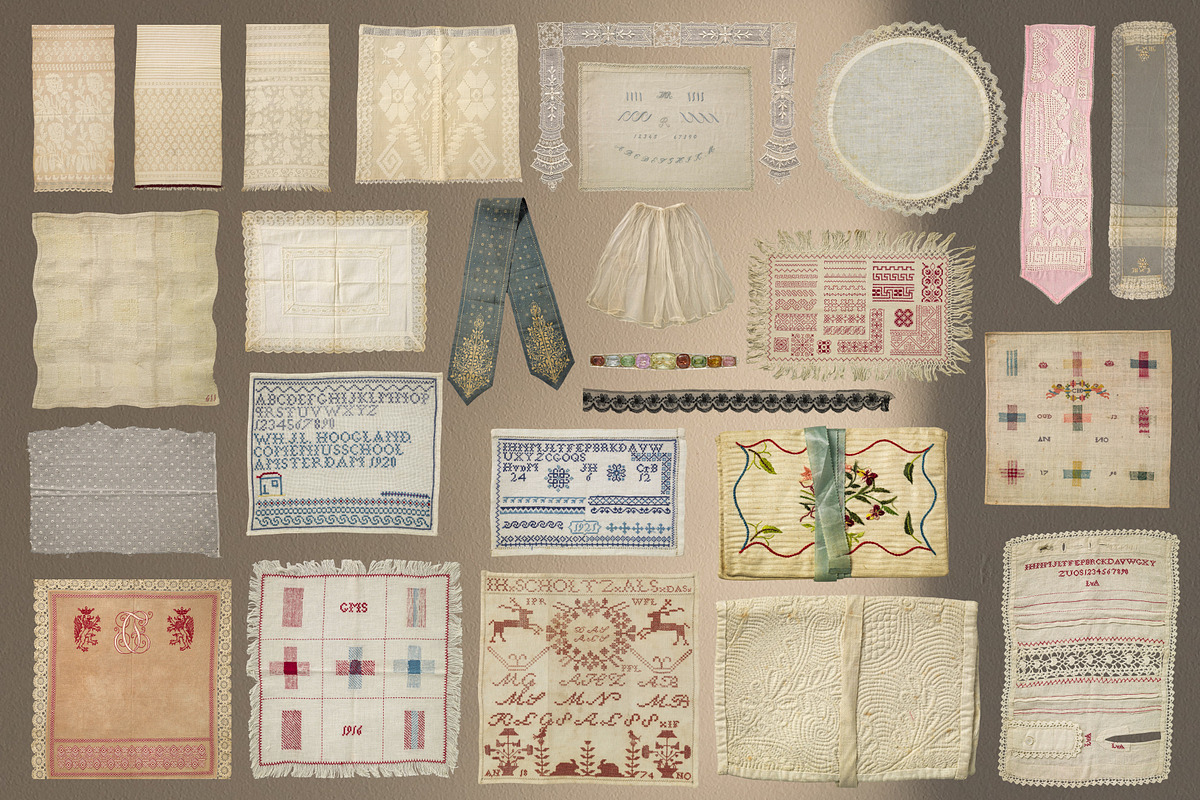 Heirloom Archive: Lace & Relics, an Object Graphic by Anzhelika (Photo 8 of 14)