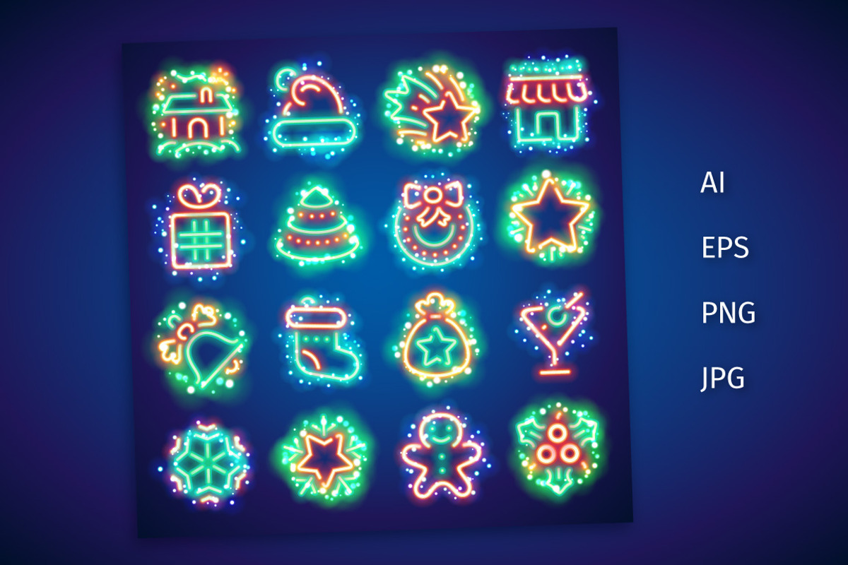 Christmas Magic Icons, an Icon by Voysla's Shop