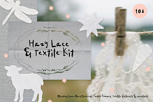 Hazy Lace & Textile Kit